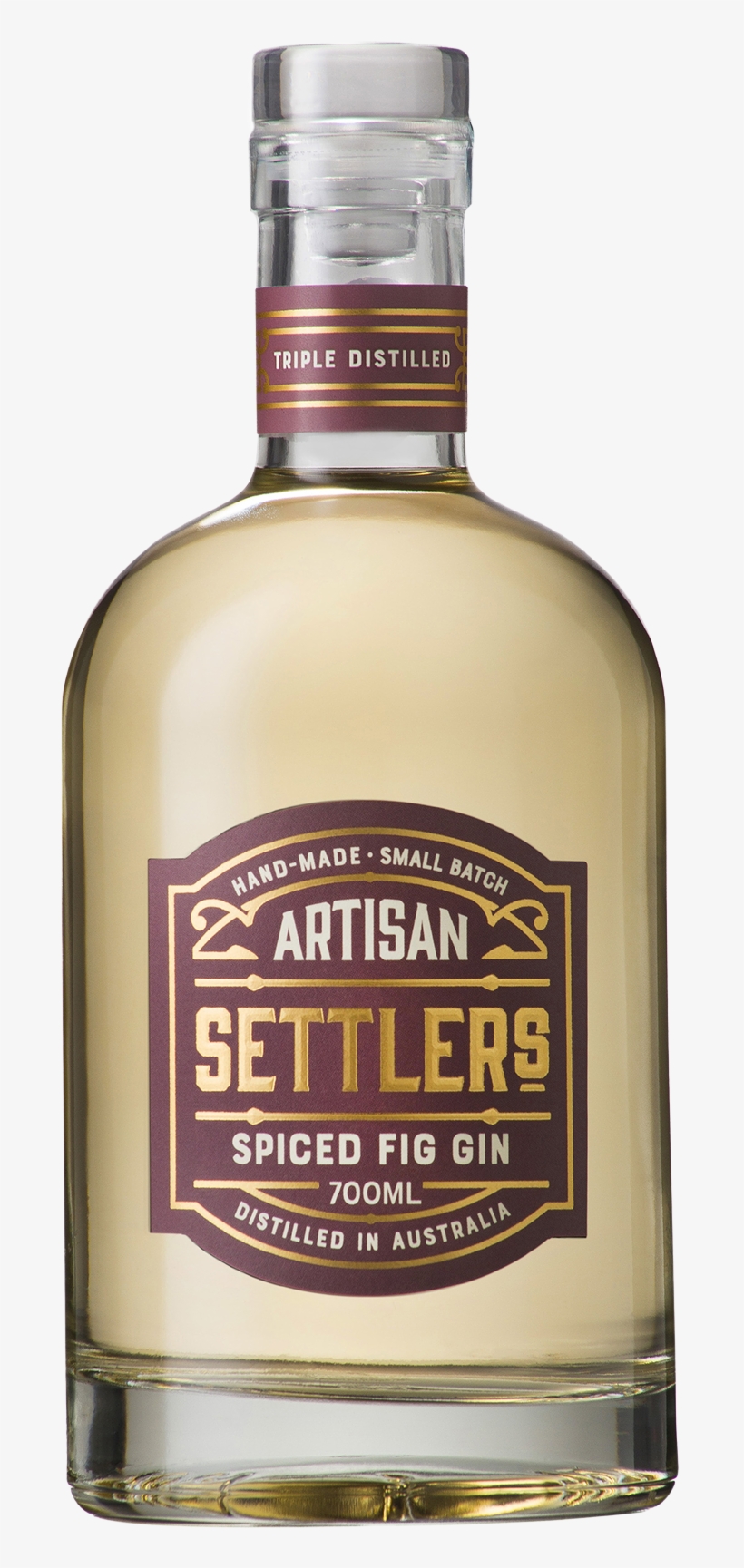 Settlers Spiced Fig Gin - Domaine De Canton, transparent png