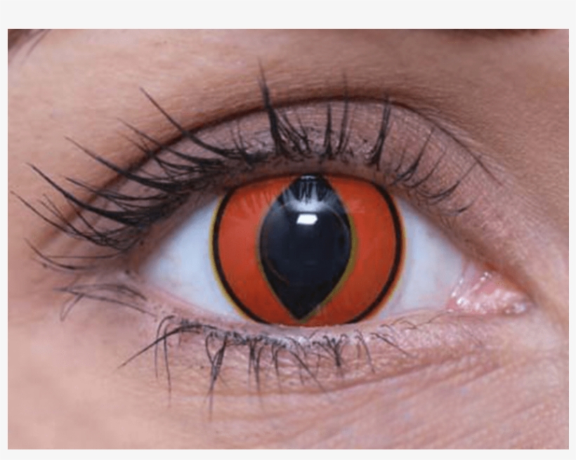 Colourvue Crazy Mad Frog Halloween Contact Lenses - Eye Shadow, transparent png