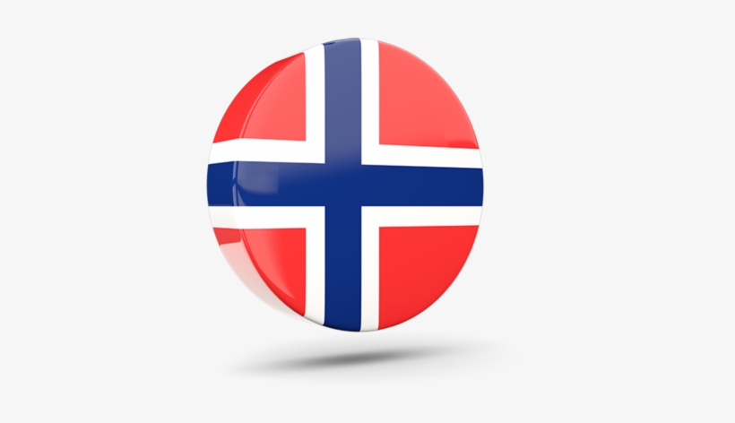 Bouvet Island Flag Round, transparent png