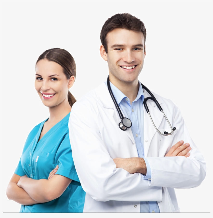 Pictures Of Doctors And Nurses - Nurse Man And Woman, transparent png