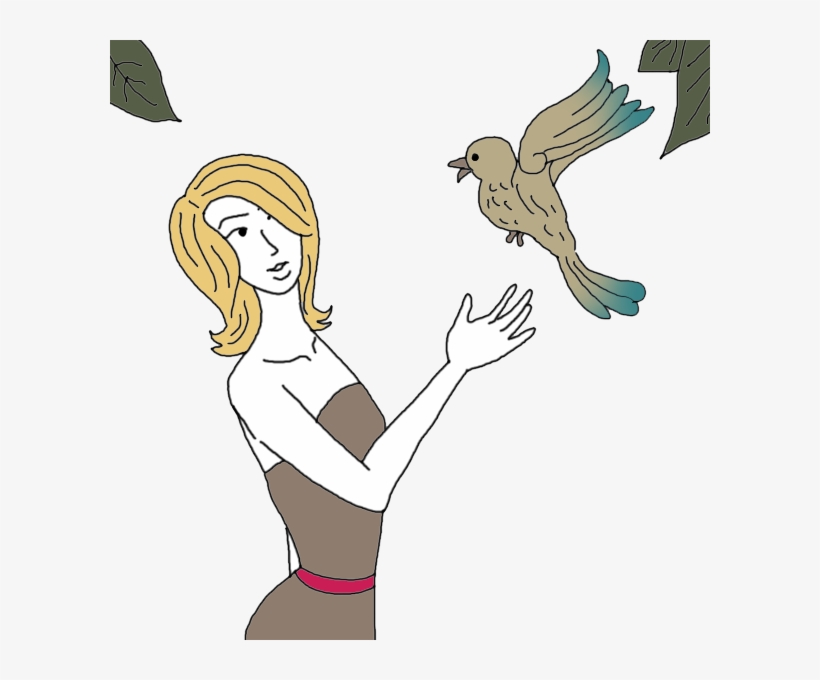 Birds Landing On You In Dreams - Illustration, transparent png