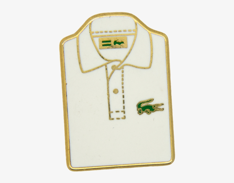 Lacoste Shirt, White - Emblem, transparent png