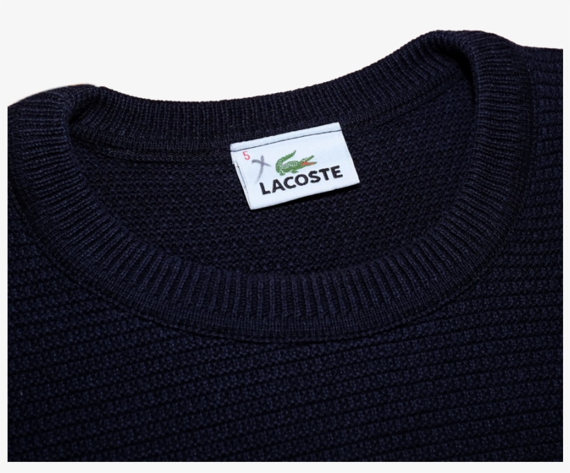 Vintage Lacoste Striped Sweatshirt Large, transparent png