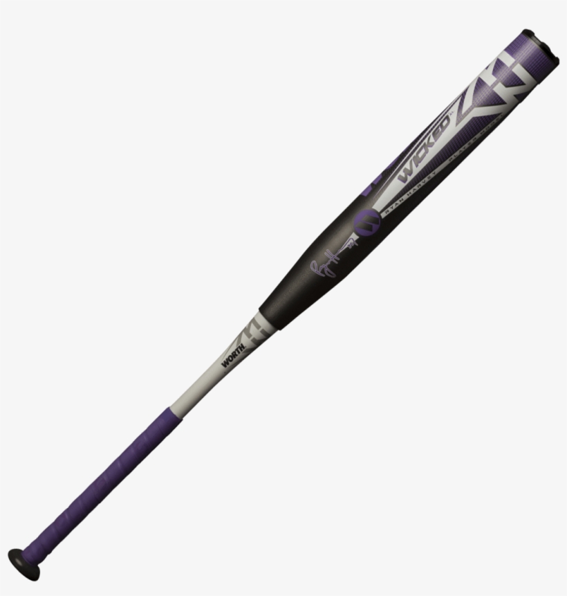 2019 Worth Ryan Harvey Wicked Xl Asa Slow Pitch Softball - Baseball Bat, transparent png
