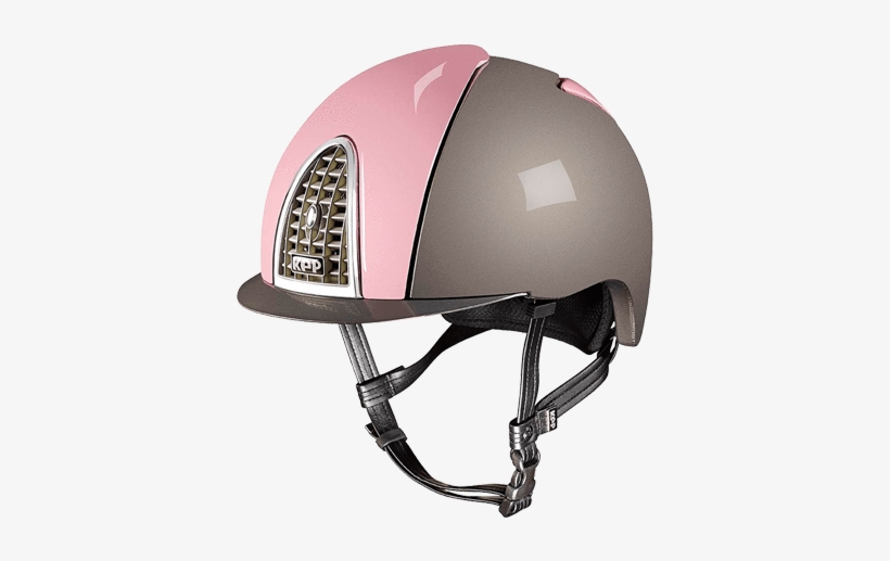 Riding Helmet Xc Cross Shine Light Grey & Pink By Kep - Ridhjälmar Kep, transparent png
