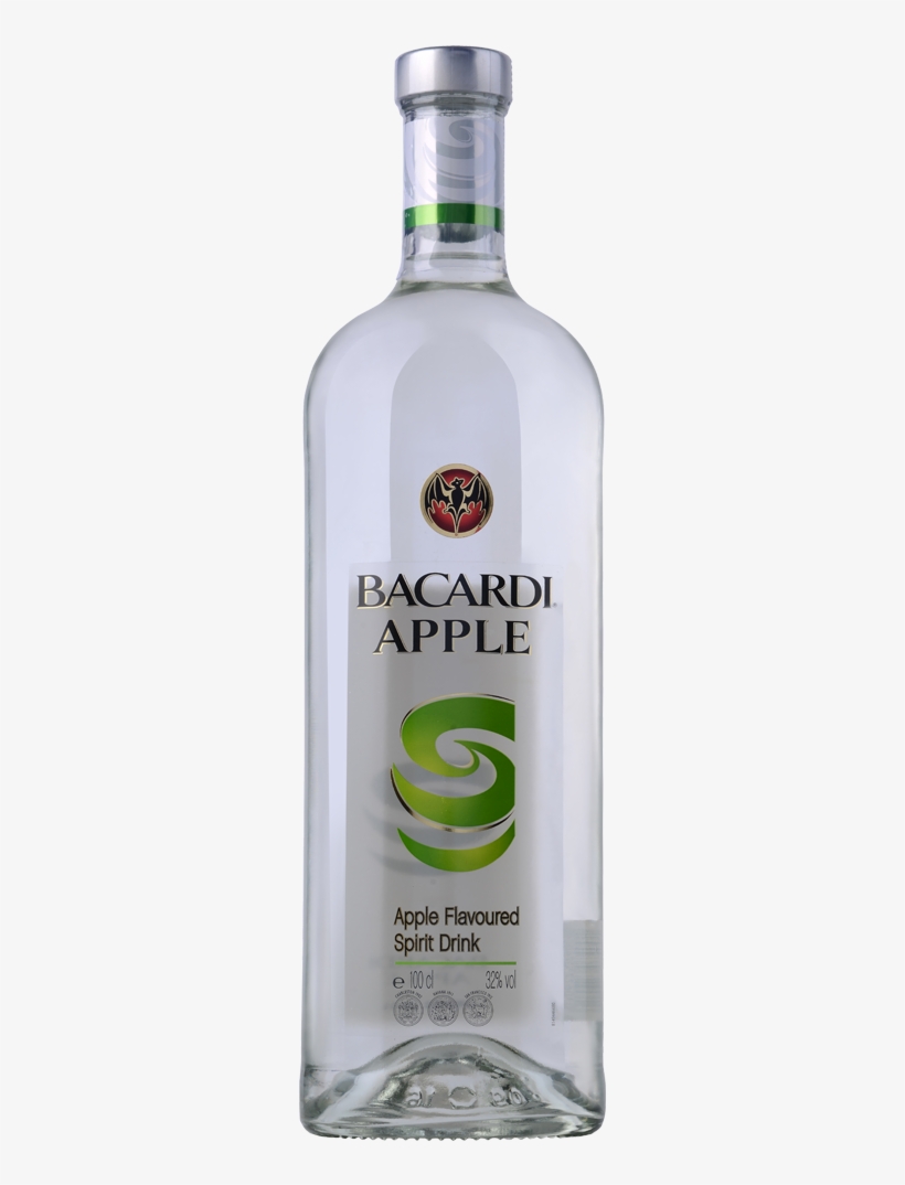 Bacardi Apple Rum 1l - Bacardi, transparent png