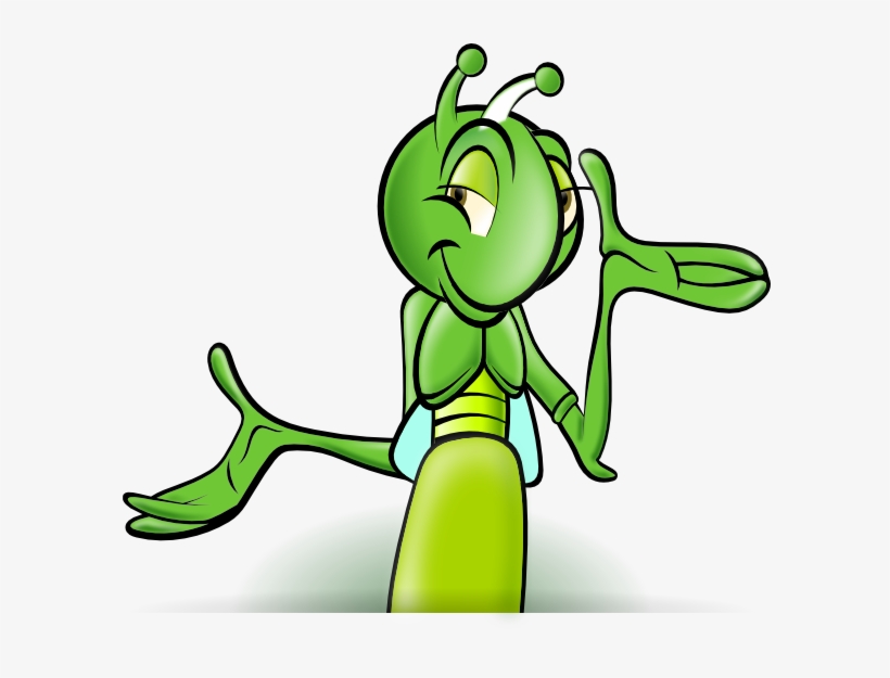 Cartoon Cricket, transparent png