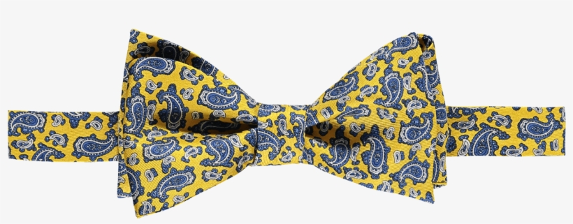 Silk Bow Tie - Paisley, transparent png
