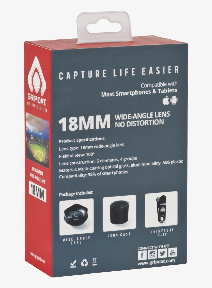 18mm Wide Angle Kit - Cable, transparent png