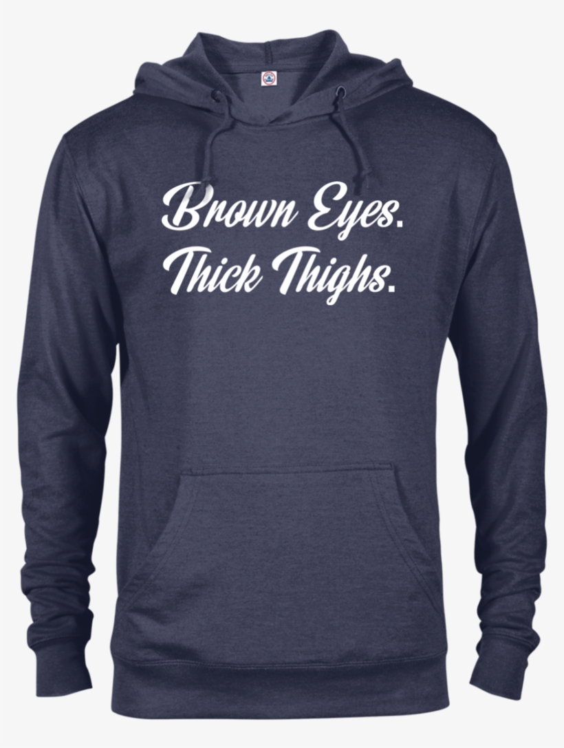 Brown Eyes Thick Thighs French Terry Hoodie - Purge Hoodie, transparent png