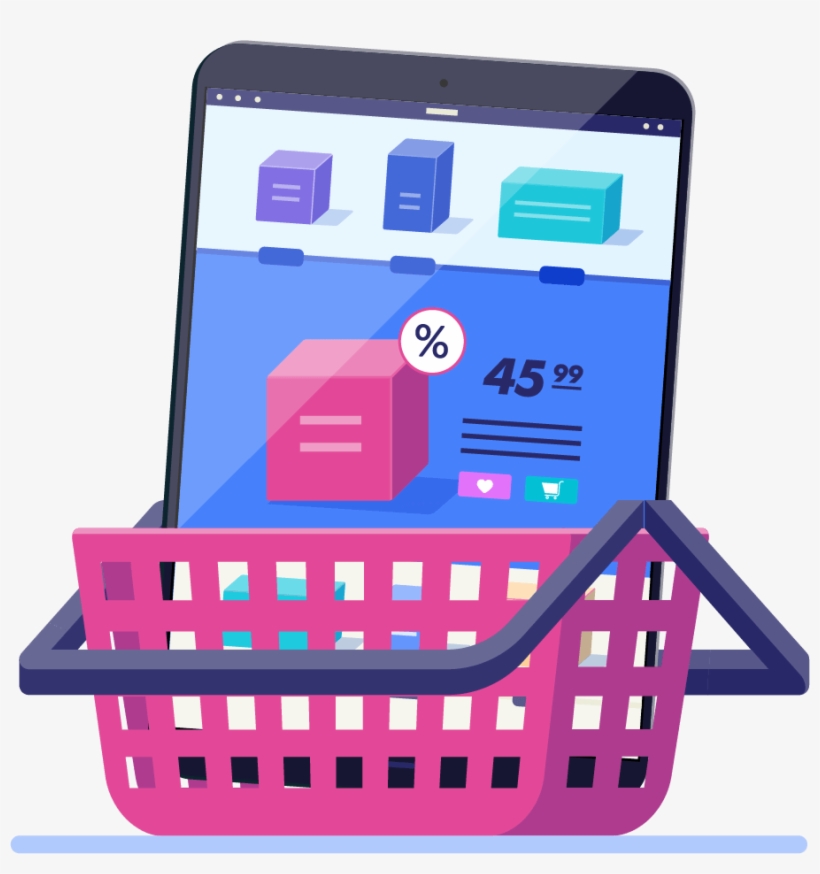 Vector Shop Mobile Online, transparent png