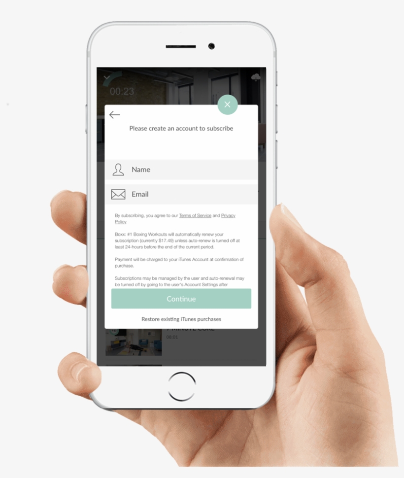 Hand Subscriptions2 - Iphone, transparent png