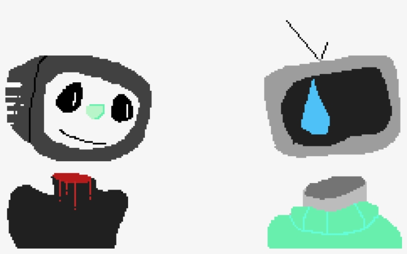 My Old Tv Oc & @thememelord Oc, transparent png