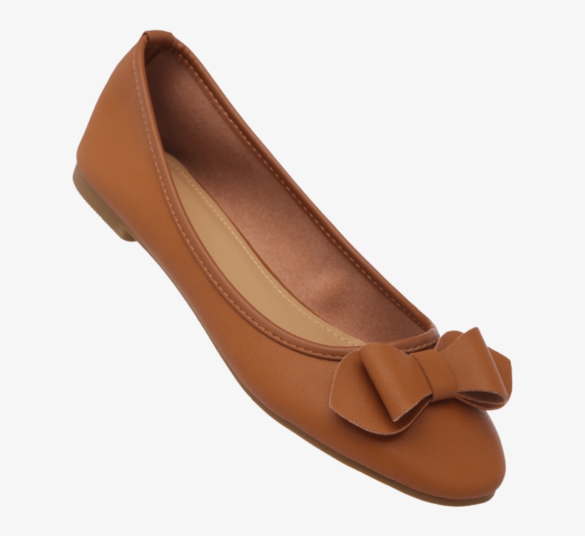 Womens Casual Slipon Ballerina Shoe - Ballet Flat, transparent png