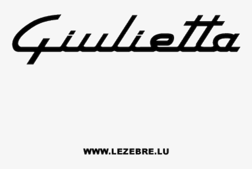 Alfa Romeo Giulietta - Graphics, transparent png