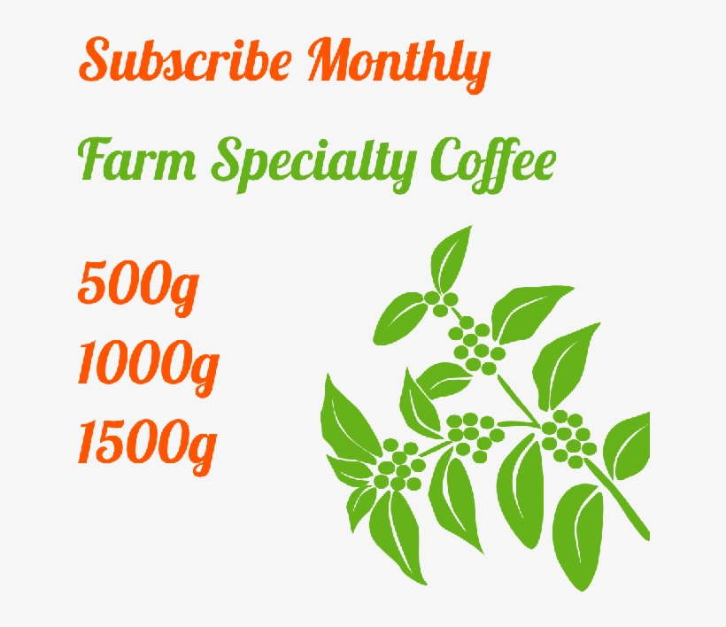 Subscribe Monthly Farm Specialty Coffee, transparent png