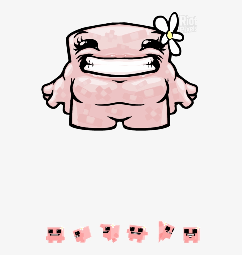 Meat Boy Et Bandage Girl, transparent png