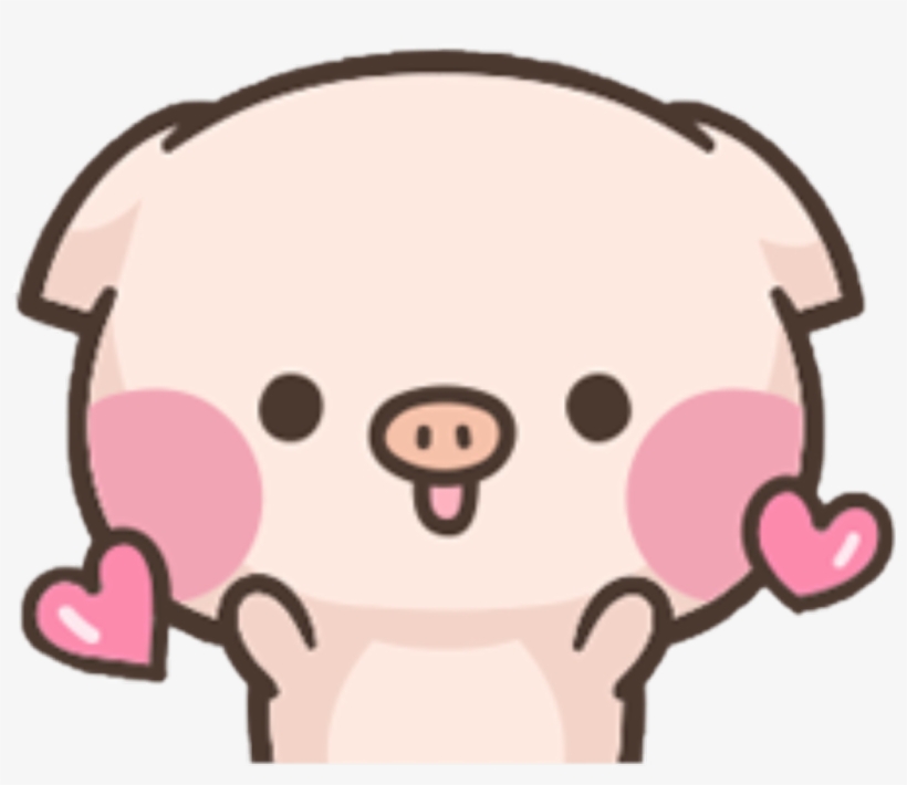 #pig #cute - Kawaii Pig Png, transparent png