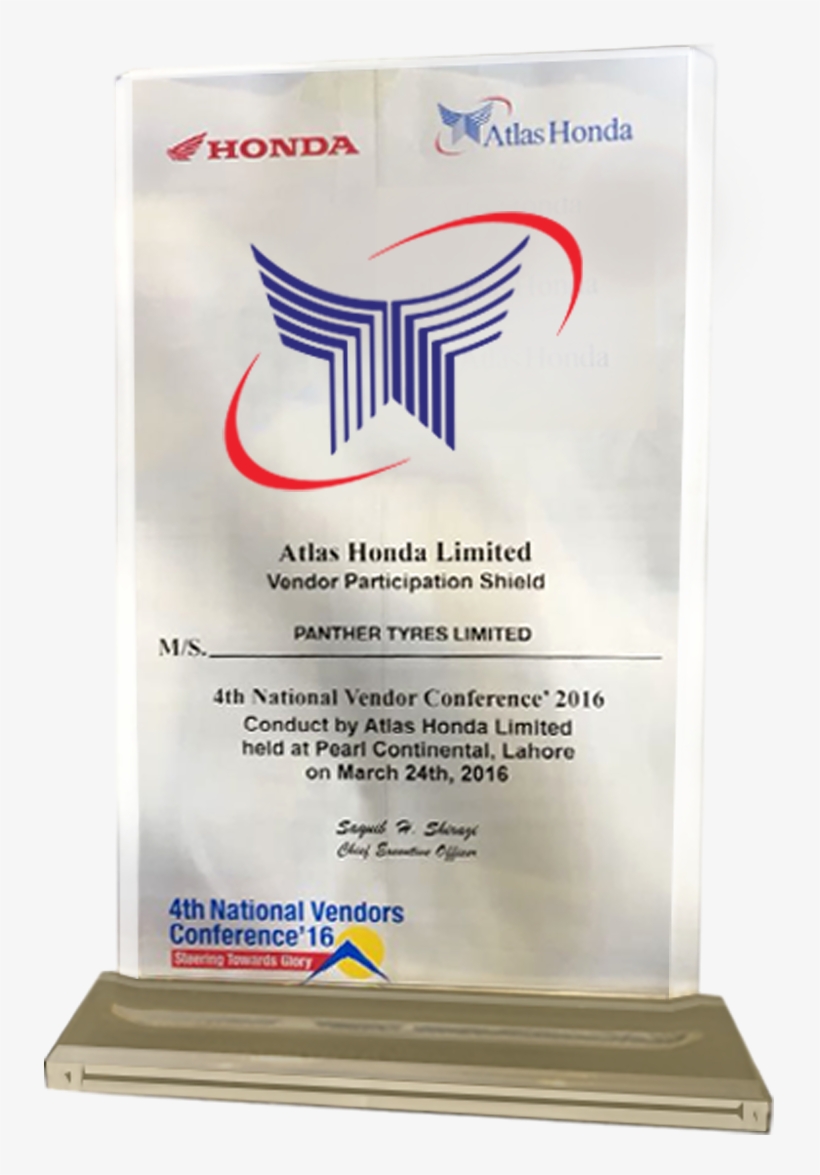 Testimony To Our Endeavors Is The Fact That We Are - Atlas Honda, transparent png