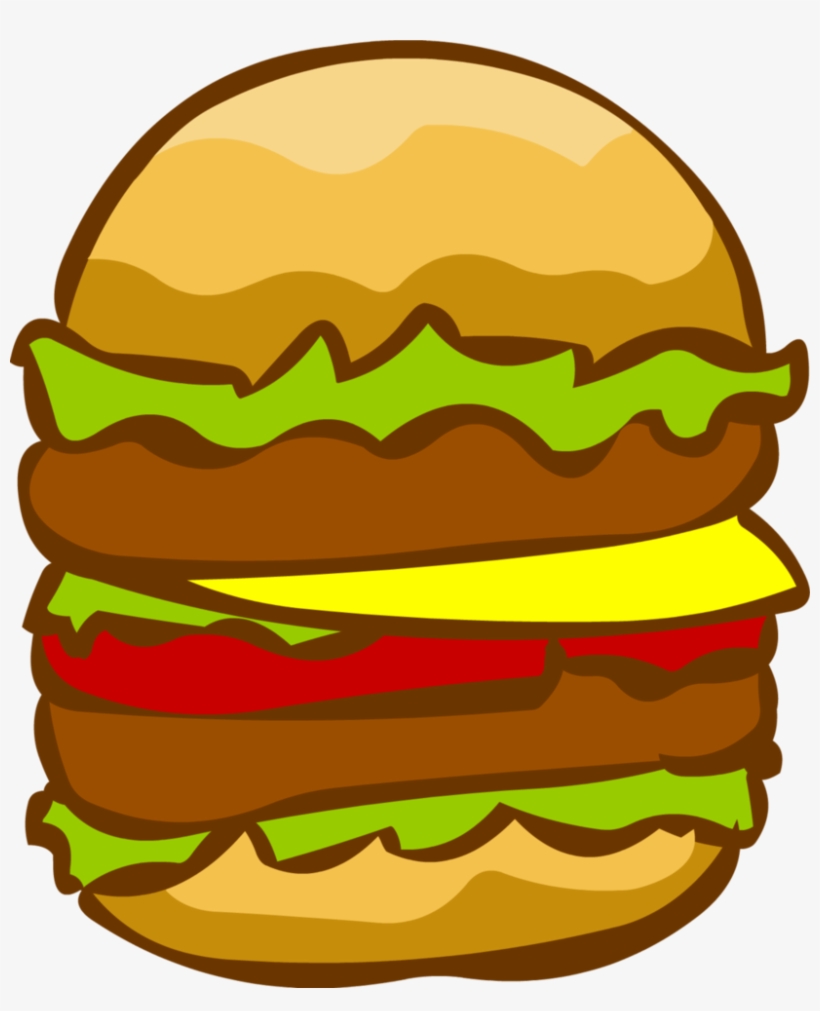 821 X 973 14 - Double Burger Clip Art, transparent png