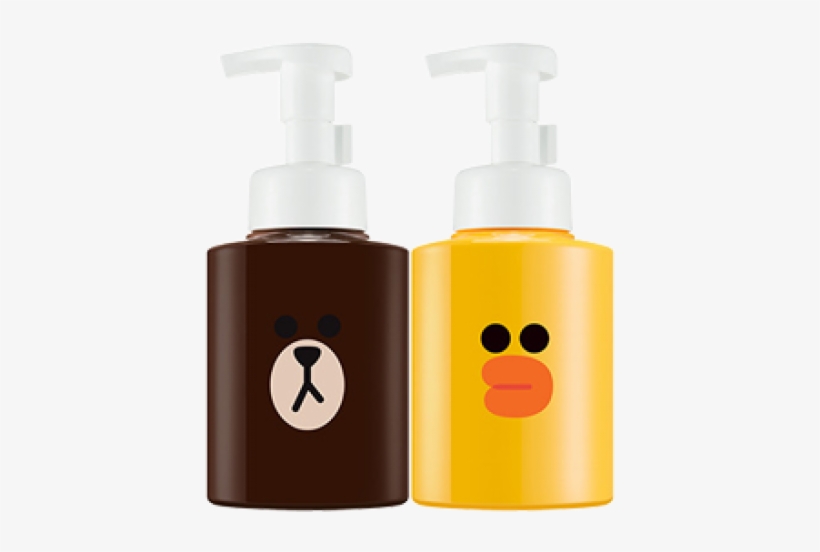 [line Friends Edition] Missha Micro Bubble Foam 250ml - Personal Care, transparent png