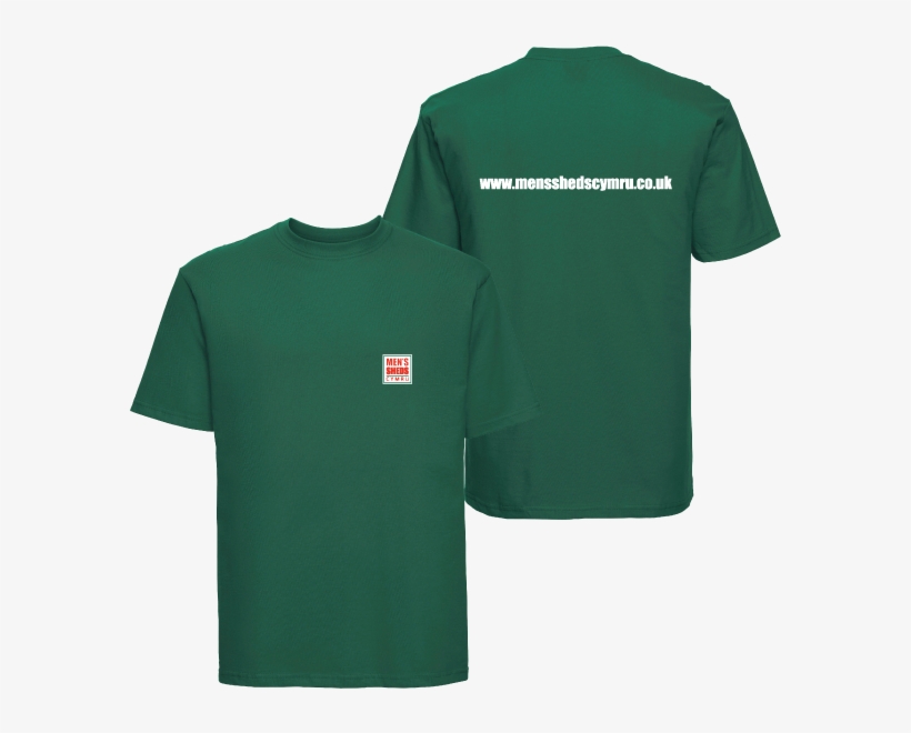 Picture Of Men's Shed Cymru - Active Shirt, transparent png