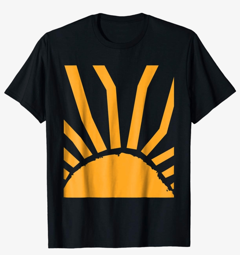 Big Sun T-shirt - Active Shirt, transparent png