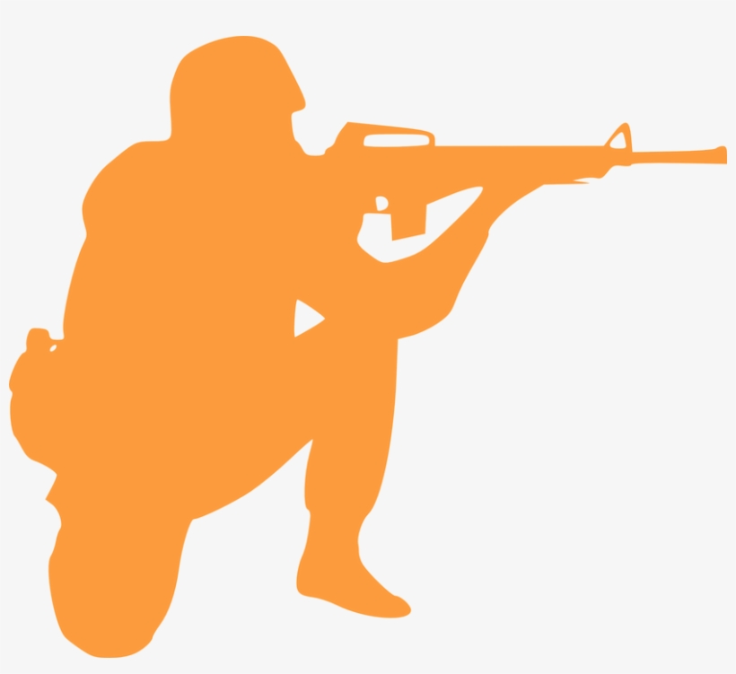 Snipers Clipart Gunman - Army Man Clip Art, transparent png