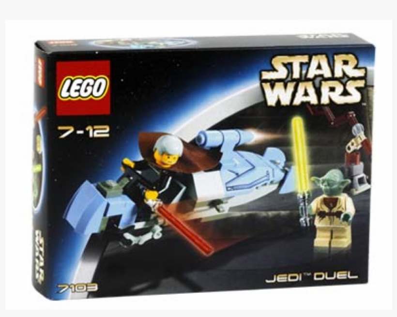 7103 1 - Lego Star Wars Naboo Starfighter, transparent png