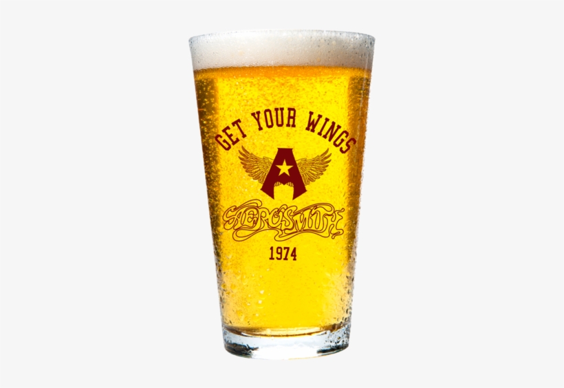 Get Your Wings 1974 Pint Glass - Pint Glass, transparent png
