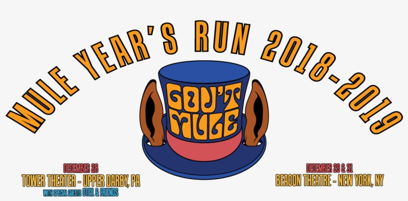 Gov't Mule Nye - Gov T Mule New Years Eve 2018, transparent png