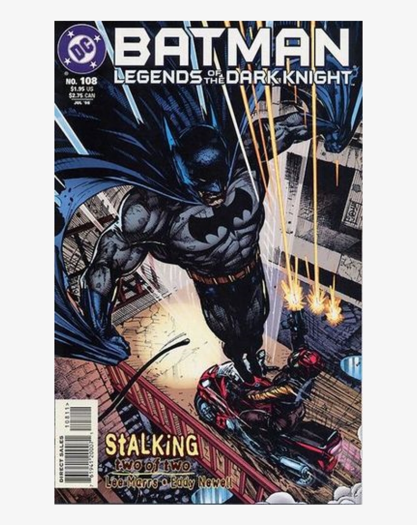 Купете Comics 1998-07 Batman Legends Of The Dark Knight - Batman, transparent png