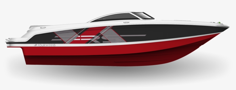 Jet Black & Crimson Red - Speed Boat Red And Black, transparent png