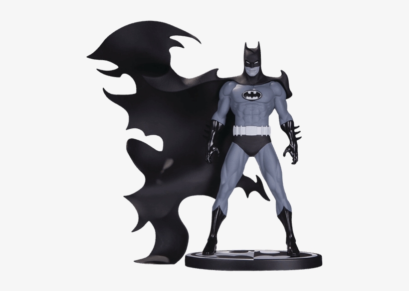 Batman Black & White Statue By Norm Breyfogle - Dc Collectibles Batman Black & White Statue, transparent png