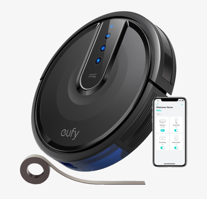 3-point Cleaning System - Eufy Robovac 35c, transparent png