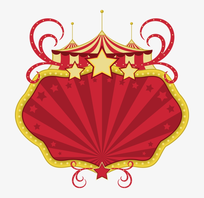 Moldura De Circo Png - Circo Patati Patata Png, transparent png