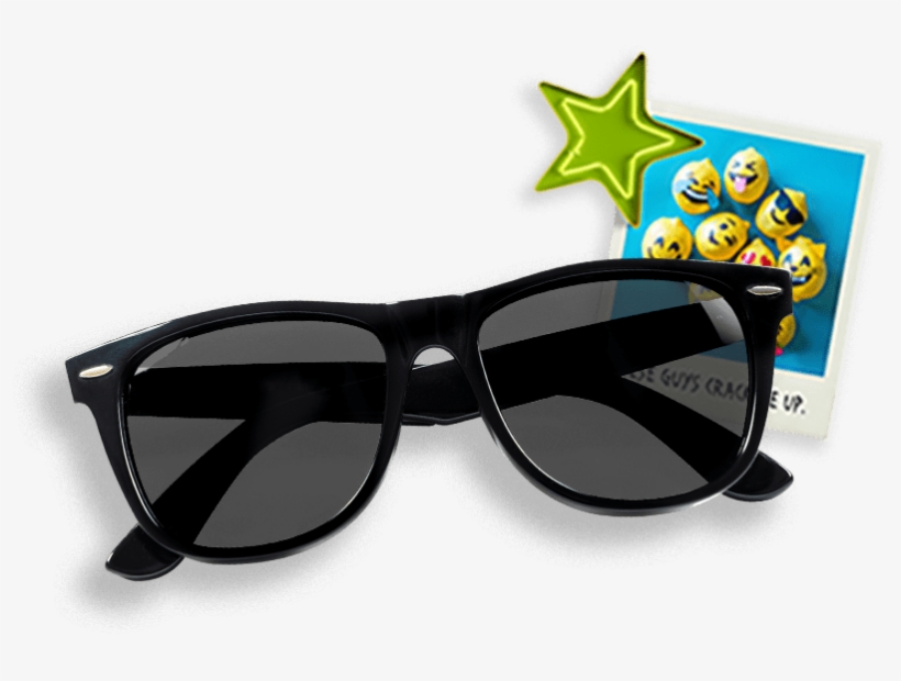 A Pair Of Sunglasses - Shadow, transparent png