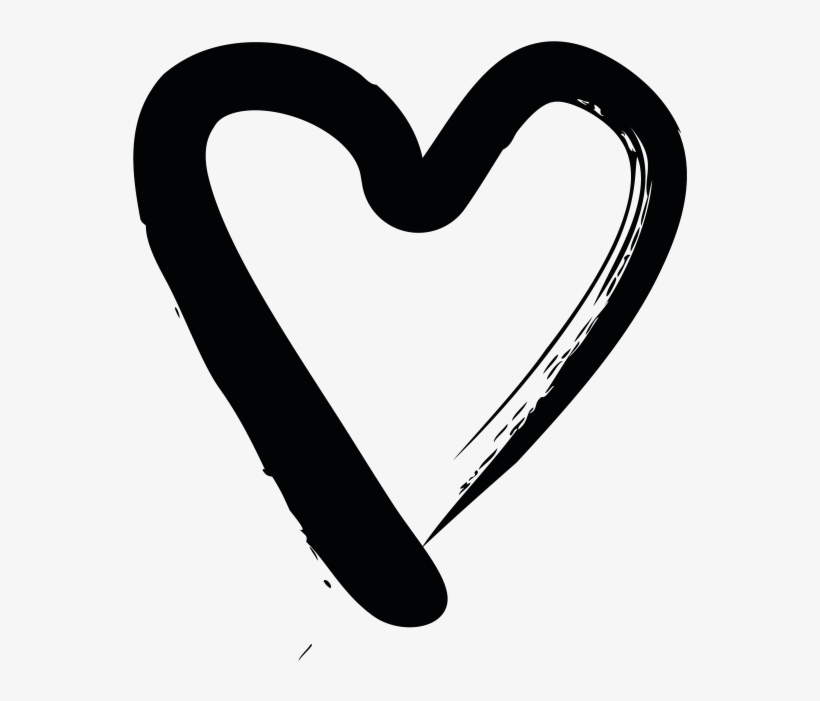 Hand Drawn Heart - Heart, transparent png
