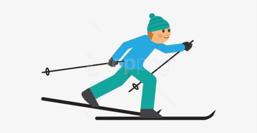 Free Png Skiing Png Images Transparent - Cross Country Skiing Clipart, transparent png