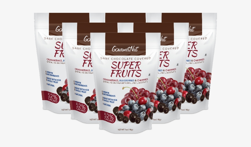 7oz Chocolate Covered Super Fruits 6 Pack - Frutti Di Bosco, transparent png