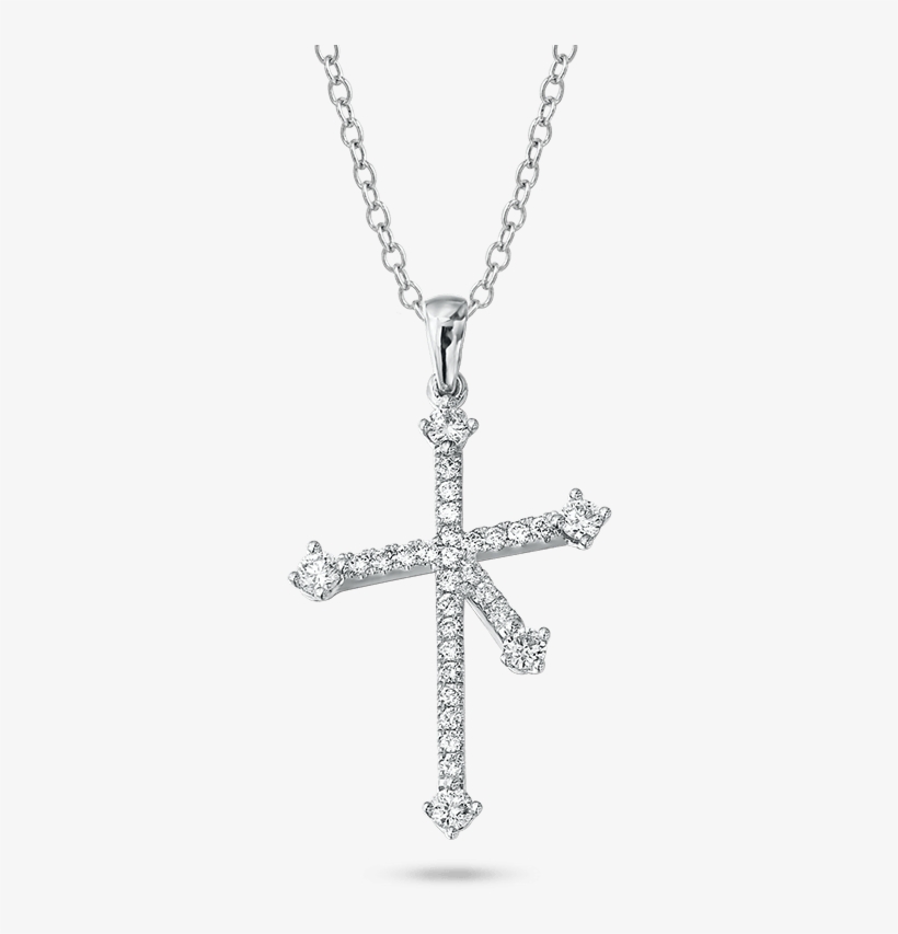 Southern Cross Diamond Micro Set Pendant In White Gold - Pendant, transparent png