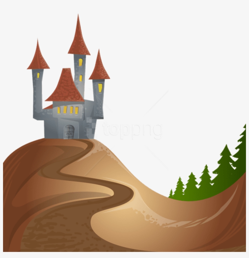 Free Png Download Castle On Hill Free Clipart Png Photo - Illustration, transparent png