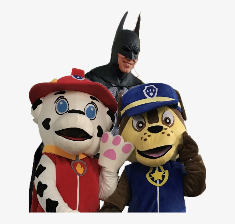 Batmanandpawpatrol - Stuffed Toy, transparent png