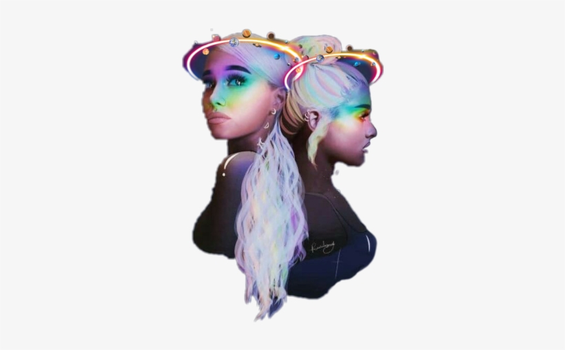 Aureola Arianagrande Freetoedit Galaxia - Illustration, transparent png