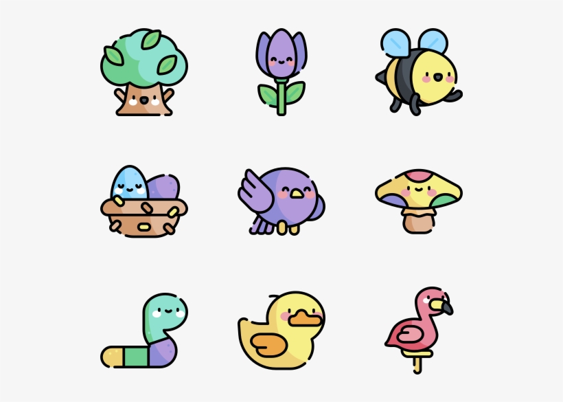 Spring - Cartoon, transparent png