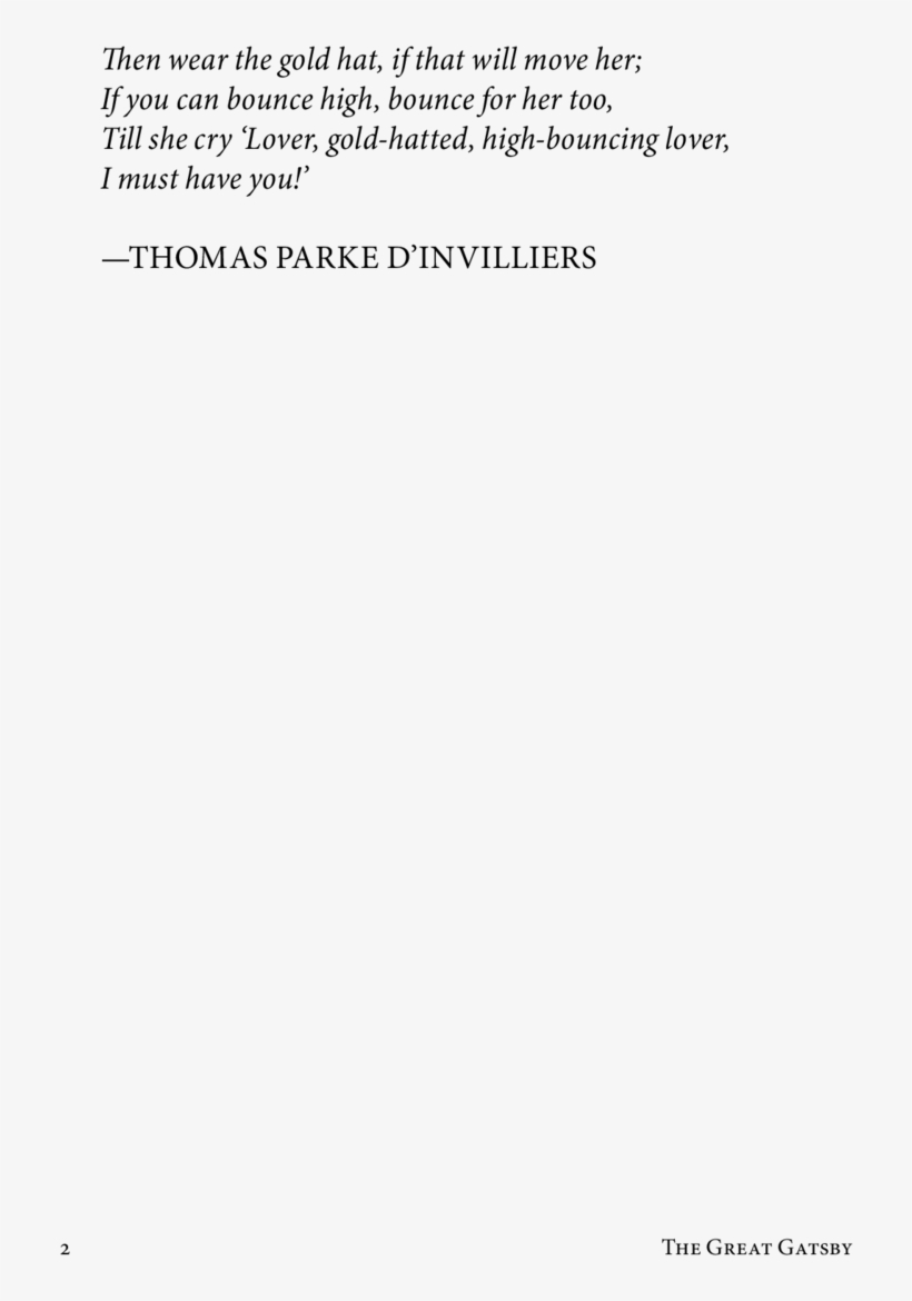 Then Wear The Gold Hat, If That Will Move Her If You - Dedications For Project Report, transparent png