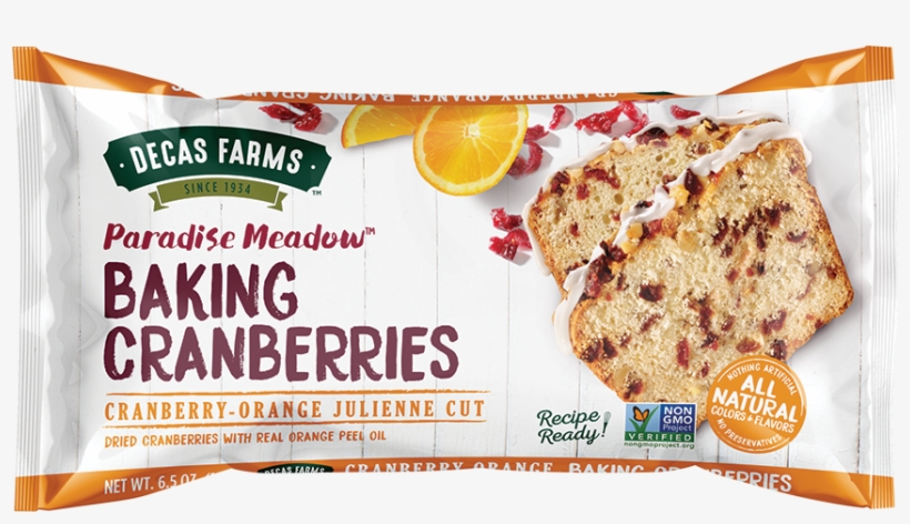 Decas Farms Paradise Meadow Cranberry-orange Julienne - Decas Farms Cranberry Products, transparent png