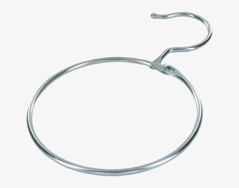Hook, Hanging Ring With Hook, Metal, Silver - Bangle, transparent png
