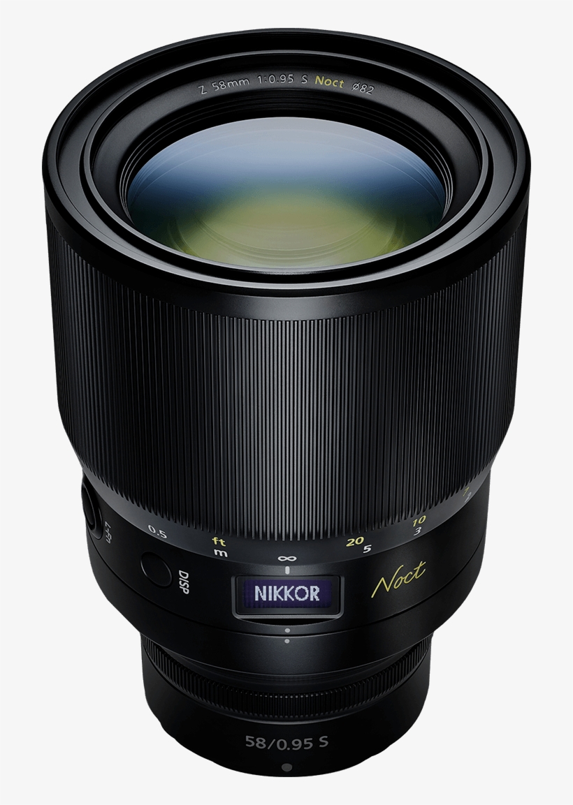 Nikkor Z 58mm F/0 - Nikkor Z 58mm F 0.95 S Noct, transparent png