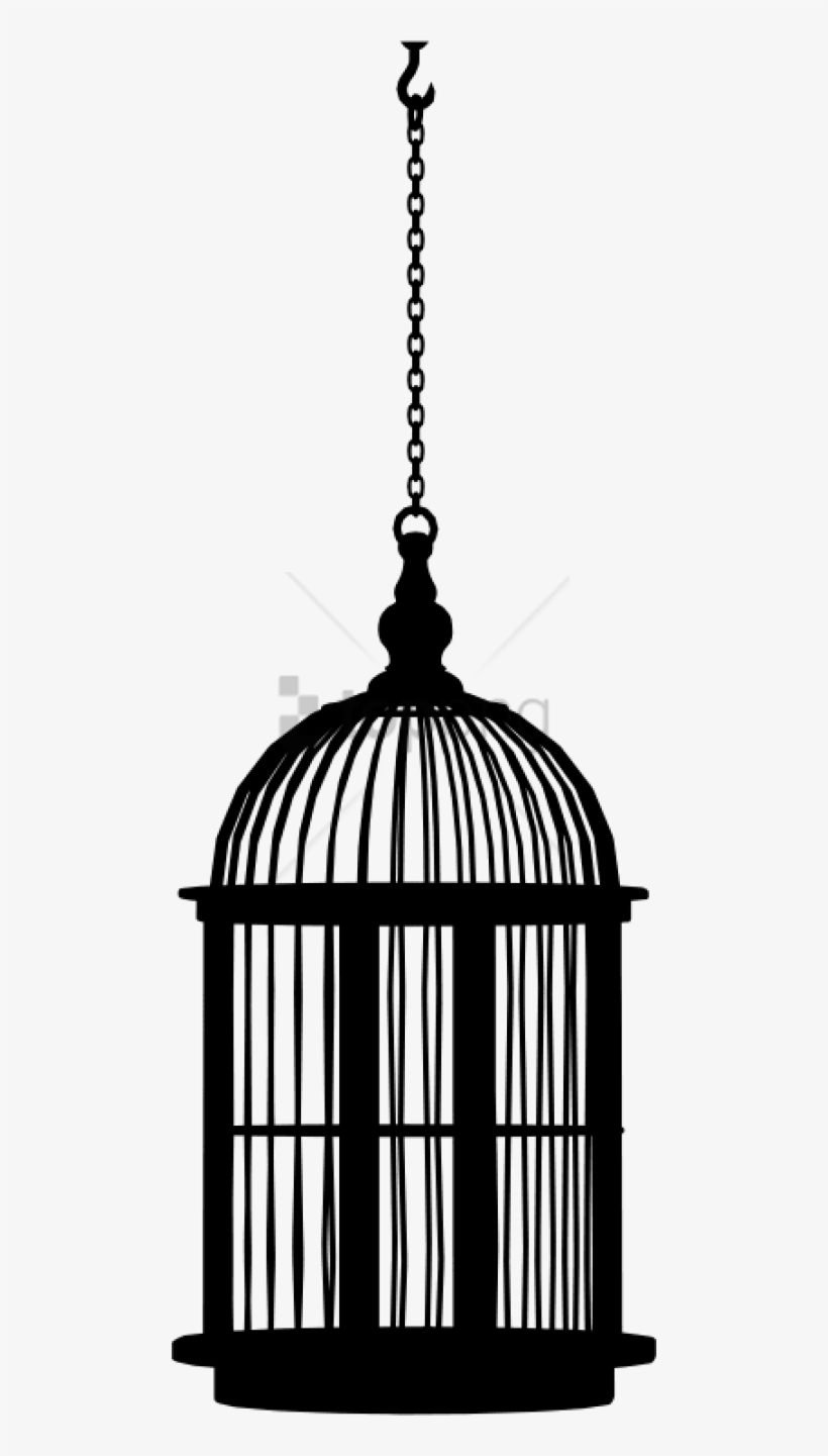Free Png Bird Cage Png Image With Transparent Background - Bird Cage Black And White, transparent png